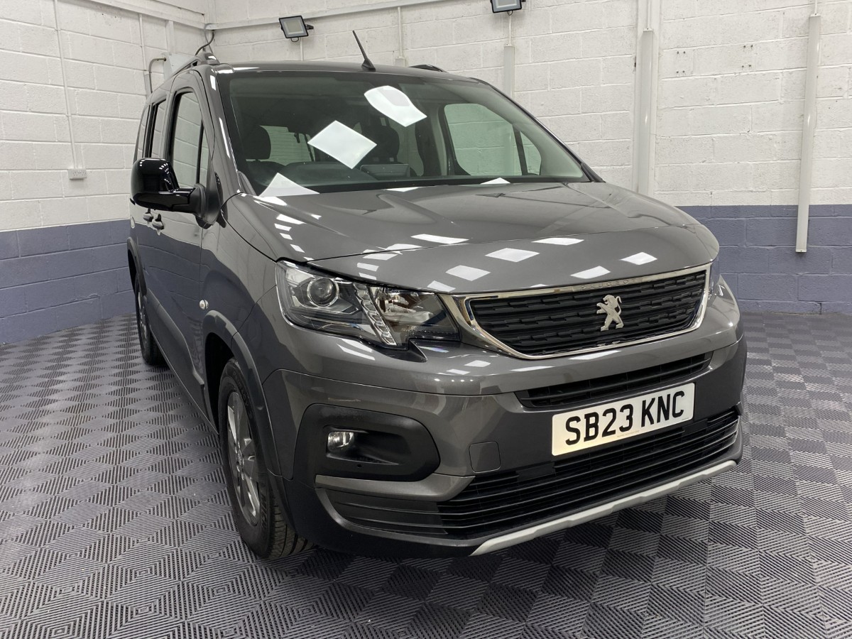 2023 (23) Peugeot Rifter Allure 1.5 BlueHDi Automatic Wheelchair Accessible Vehicle (WAV)