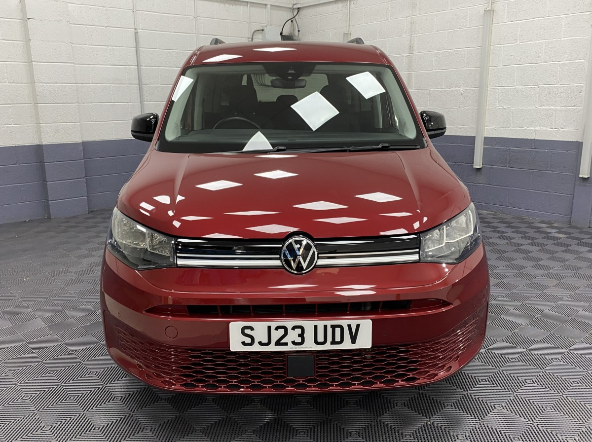 2023 Volkswagen Caddy Maxi Wheelchair Accessible Vehicle front view SJ23UDV