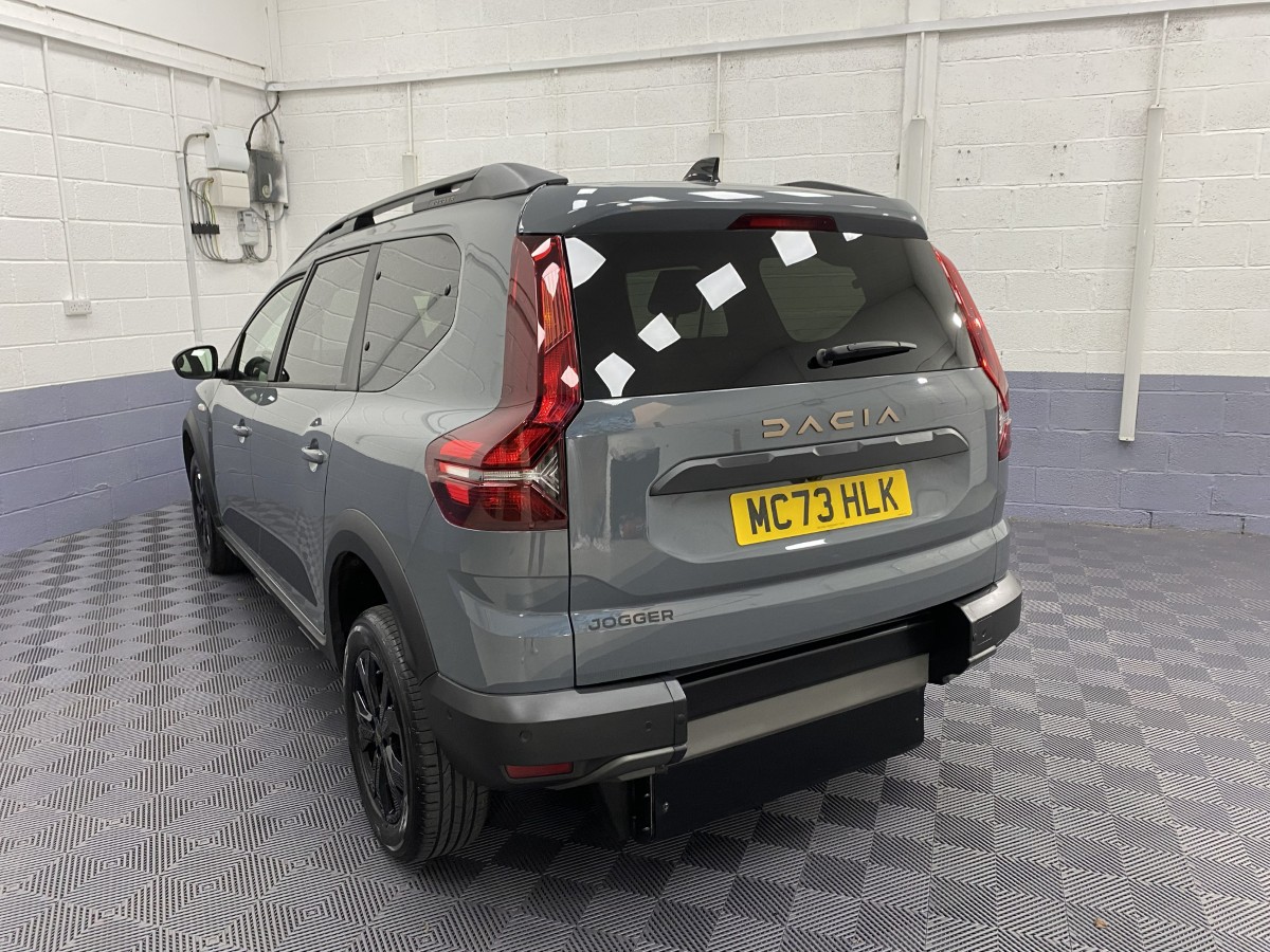 2024 Dacia Jogger Wheelchair Accessible Vehicle rear three quarter view MC73HLK