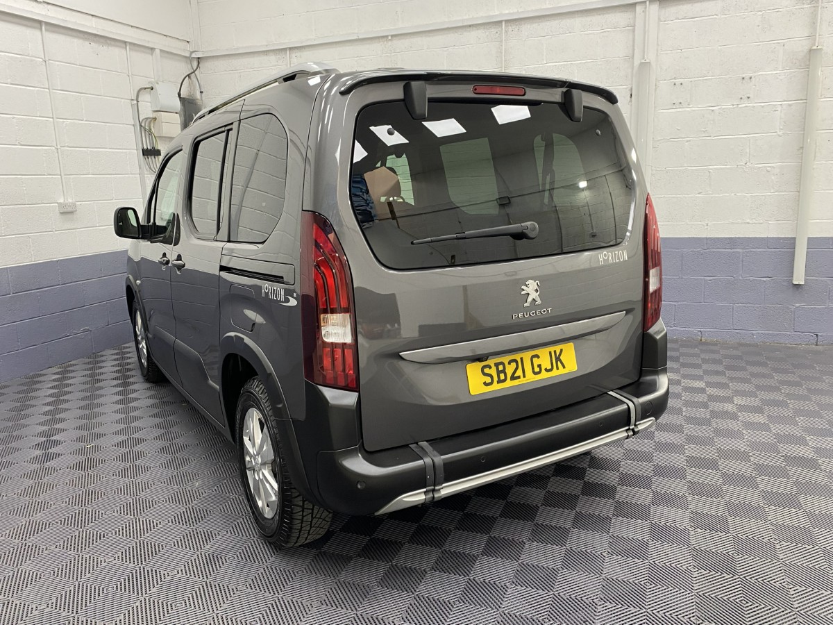 2021 (21) Peugeot Rifter 1.5 BlueHDi Allure Wheelchair Accessible Vehicle (WAV)