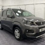 Peugeot Rifter wheelchair accessible vehicle front three quarter view SB21GJK