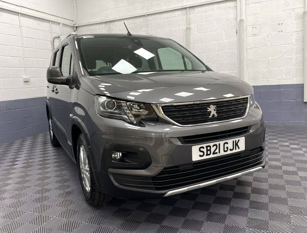 2021 (21) Peugeot Rifter 1.5 BlueHDi Allure Wheelchair Accessible Vehicle (WAV)
