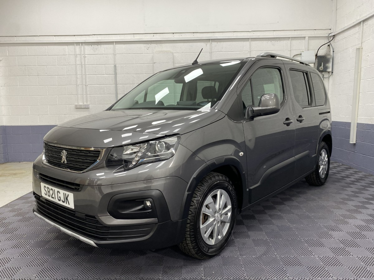 2021 (21) Peugeot Rifter 1.5 BlueHDi Allure Wheelchair Accessible Vehicle (WAV)