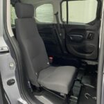 Single rear seat in a Peugeot Rifter wheelchair accessible vehicle SG23 XYD