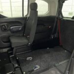 Peugeot Rifter wheelchair accessible vehicle single rear seat and wheelchair area SG23XYD