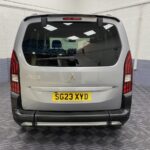 Peugeot Rifter wheelchair accessible vehicle rear view G23XYD