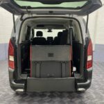 Peugeot Rifter wheelchair accessible vehicle with wheelchair ramp in the stored position SG23XYD