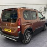 WheePeugeot Rifter WAV Rear Three Quarter ViewSH71ONK