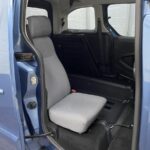 2014 Peugeot Partner wheelchair accessible vehicle rear single seat in the wheelchair area SF64FNS