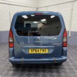 2014 Peugeot Partner wheelchair accessible vehicle rear view with tailgate closed SF64FNS
