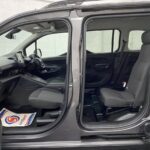 2023 Peugeot Rifter Automatic wheelchair accessible vehicle interior view of front seats and single rear seat from the passenger side. SB23XNG