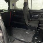 2023 Peugeot Rifter Automatic wheelchair accessible vehicle single rear seat and wheelchair area from side door. SB23XNG