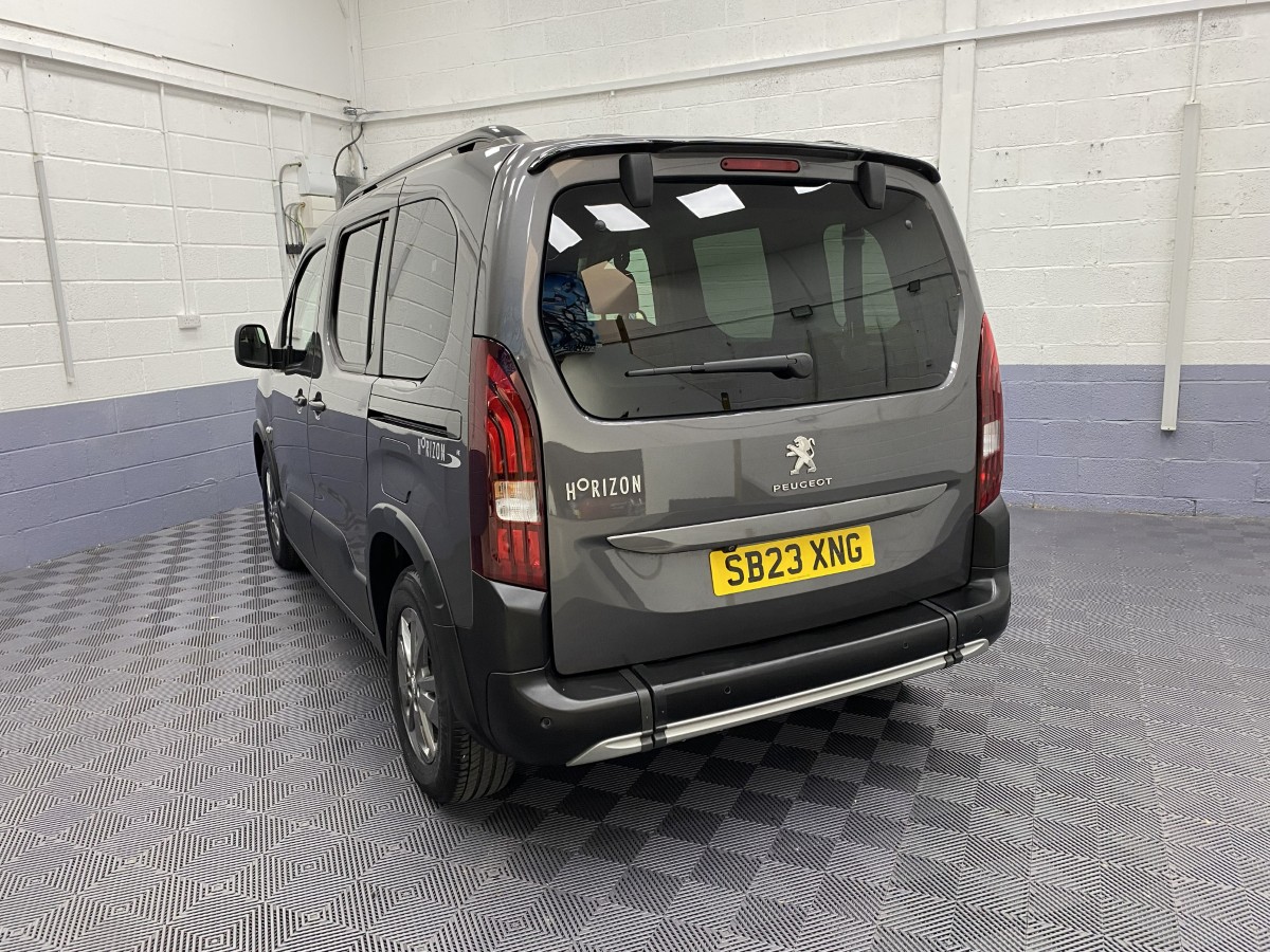 2023 (23) Peugeot Rifter 1.5 BlueHDi Automatic Wheelchair Accessible Vehicle (WAV)