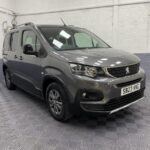 2023 Peugeot Rifter Automatic wheelchair accessible vehicle front three quarter view SB23XNG