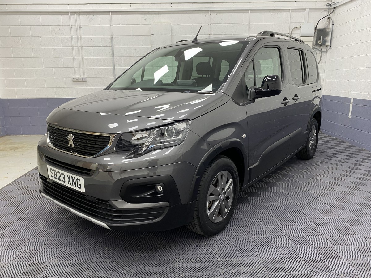 2023 (23) Peugeot Rifter 1.5 BlueHDi Automatic Wheelchair Accessible Vehicle (WAV)