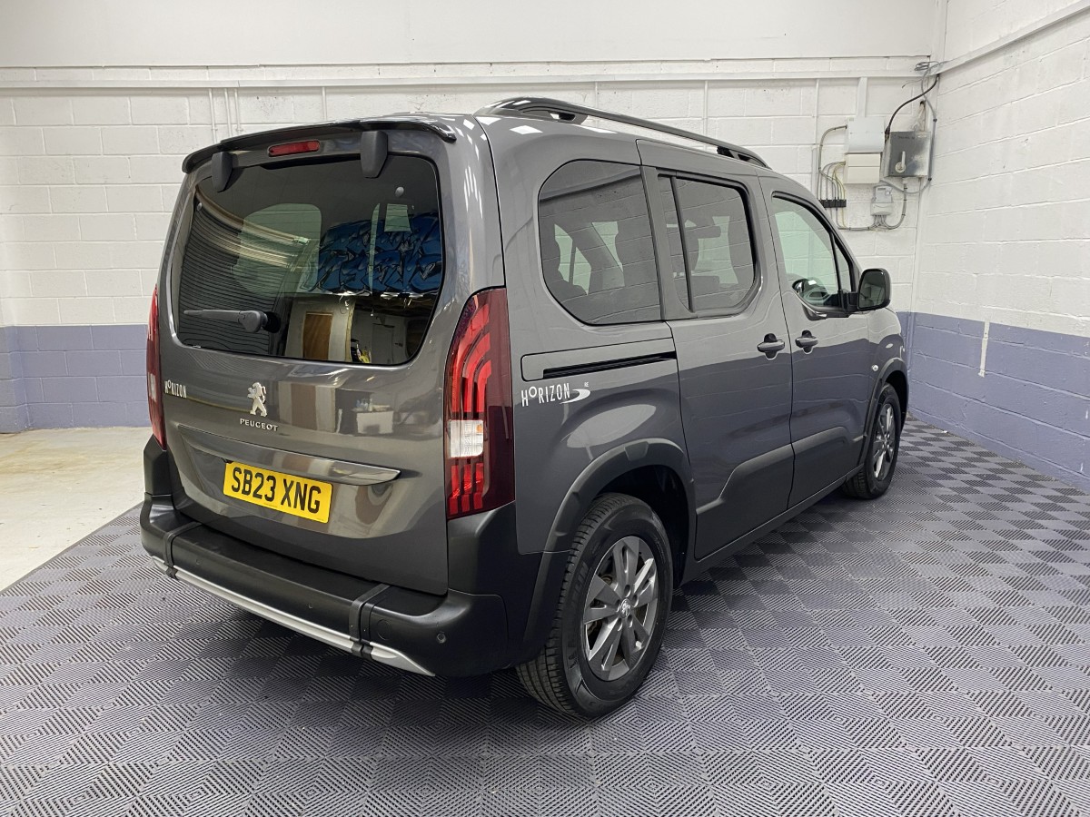 2023 (23) Peugeot Rifter 1.5 BlueHDi Automatic Wheelchair Accessible Vehicle (WAV)