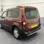 Wheelchair accessible Peugeot Rifter Automatic rear three quarter view SF19CCU