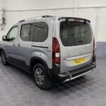 Peugeot Rifter wheelchair accessible rear three quarter view SA22YCE