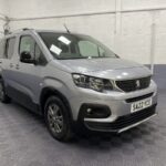 Peugeot Rifter wheelchair accessible vehicle front three quarter view SA22YCE