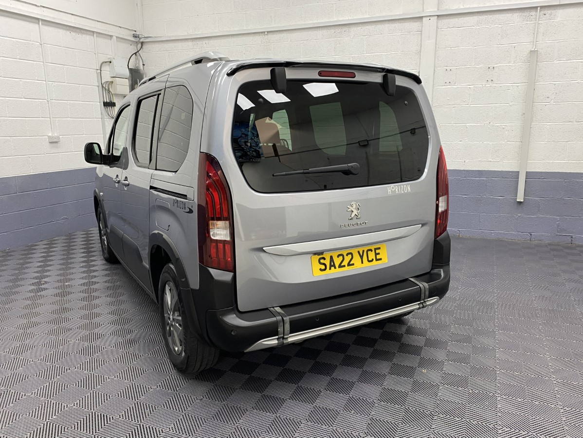 2022 (22) Peugeot Rifter 1.5 BlueHDi Wheelchair Accessible Vehicle (WAV)