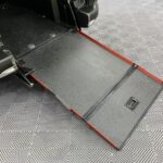 Peugeot Rifter wheelchair accessible rear wheelchair ramp deployed SA22YCE