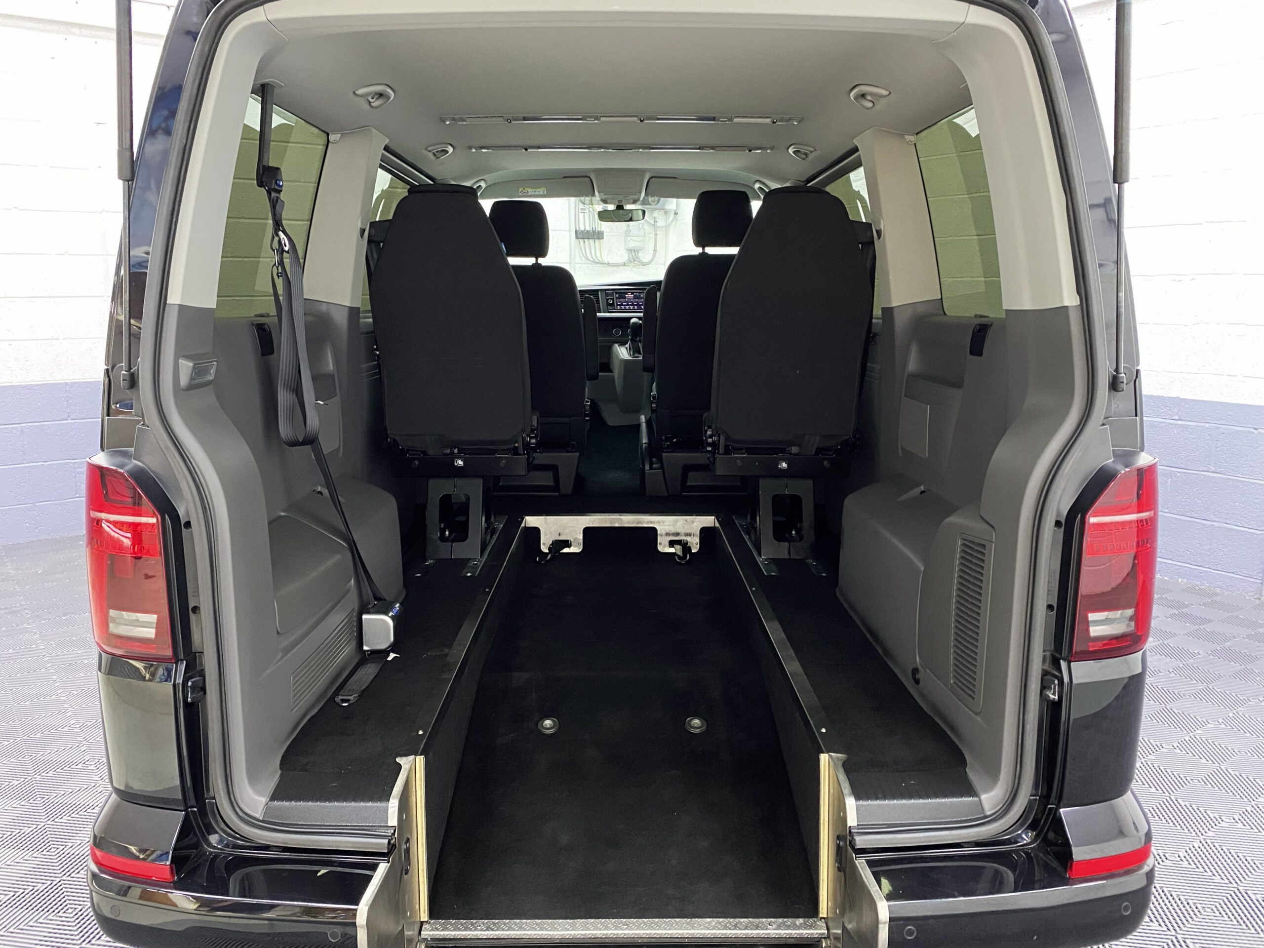 Volkswagen Transporter T6.1 Automatic Wheelchair accessible vehicle rear wheelchair area YB21VXV