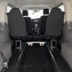 Volkswagen Transporter T6.1 Automatic Wheelchair accessible vehicle rear wheelchair area with lowered floor section YB21VXV