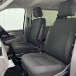 Twin single front seats on a 2021 Volkswagen Transporter T6.1 automatic wheelchair accessible vehicle YB21 VXV