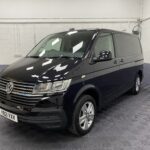 2021 Volkswagen Transporter T6.1 wheelchair accessible vehicle front three quarter view YB21 VXV