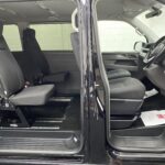 Volkswagen Transporter T6.1 Automatic Wheelchair accessible vehicle interior view from the side showing both front and rear seats YB21VXV