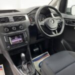 2021 Volkswagen Caddy Maxi center dashboard view of radio, heater controls SB21UOH