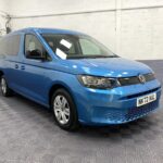 2022 Volkswagen Caddy Maxi Petrol wheelchair accessible vehicle front three quarter view NK72AUL