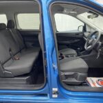 2022 Volkswagen Caddy Maxi Petrol wheelchair accessible vehicle interior view from side showing both front and rear seats NK72AUL