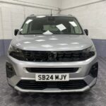 A Peugeot Rifter LWB Automatic Wheelchair Accessible Vehicle Front view SB24MJY