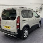 A Peugeot Rifter WAv rear three quarter view SF69HMG