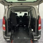 The rear wheelchair space on a Peugeot Rifter SF69HMG