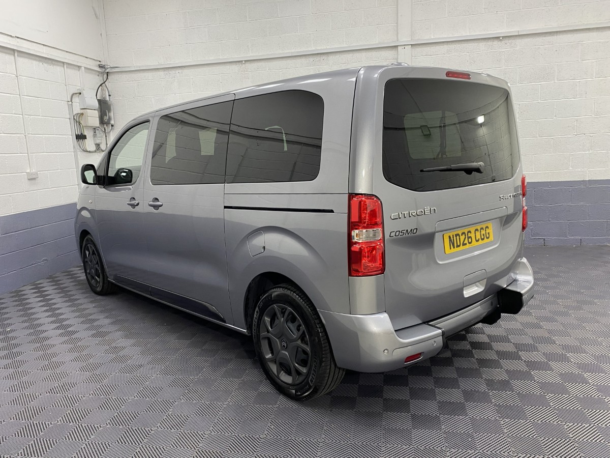 Citroen Spacetouer Wheelchair Accessible Vehicle rear three quarter view ND26CGG