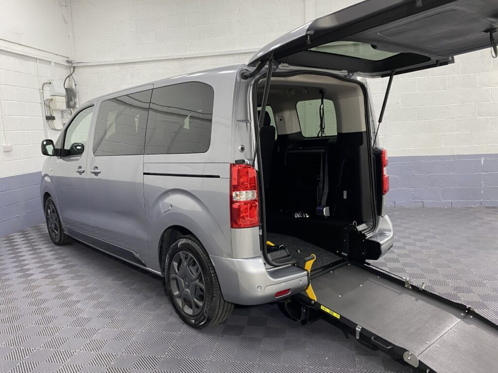 Nearly new Citroen SpaceTourer wheelchair accessible vehicle McElmeel Cosmo ND26CGG