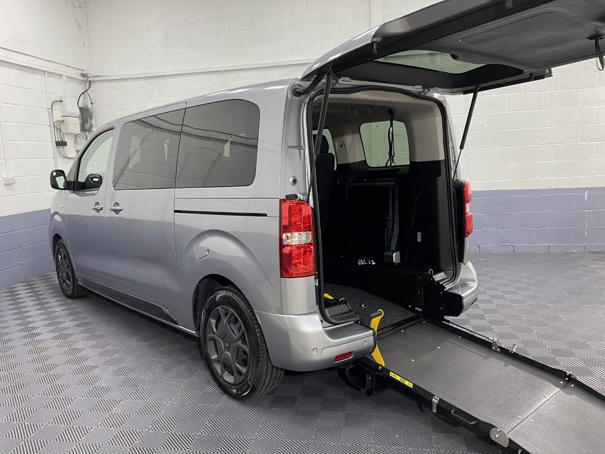 Nearly new Citroen SpaceTourer wheelchair accessible vehicle McElmeel Cosmo ND26CGG