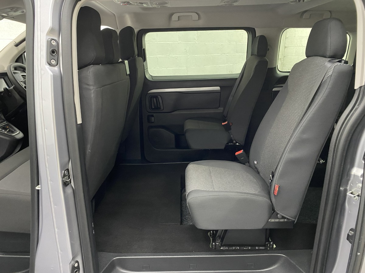 Citroen Spacetouer Wheelchair Accessible Vehicle twin single rear seats either side of wheelchair area. ND26CGG