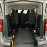 Citroen Spacetouer Wheelchair Accessible Vehicle rear wheelchair area and lowered floor section ND26CGG