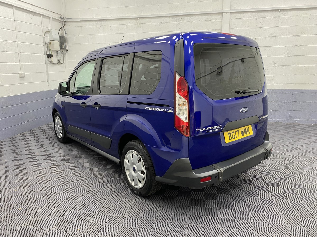 2017 Ford Tourneo Connect wheelchair accessible vehicle rear three quarter view BG17WMK