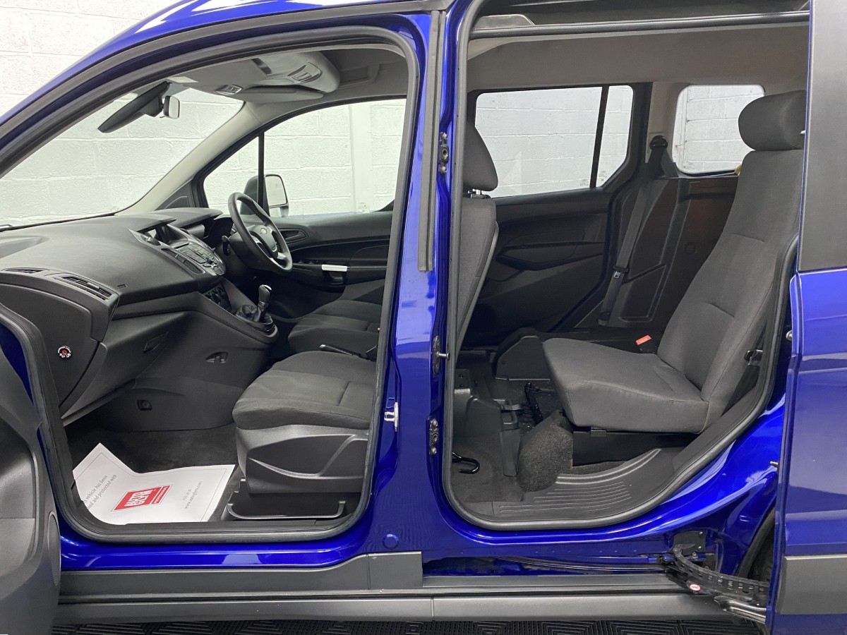 2017 Ford Tourneo Connect wheelchair accessible vehicle interior view from the side BG17WMK