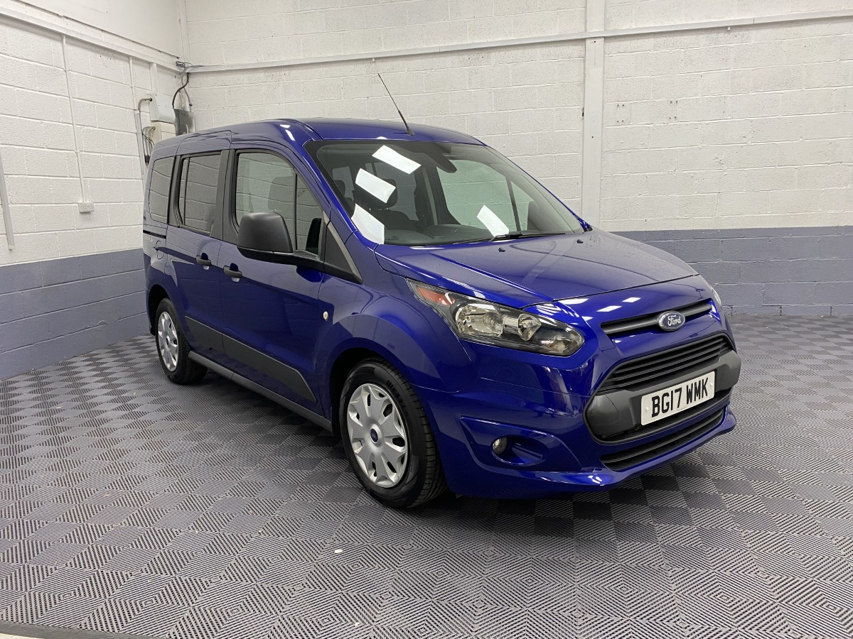 2017 Ford Tourneo Connect wheelchair accessible vehicle front three quarter view BG17WMK
