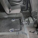 2017 Ford Tourneo Connect wheelchair accessible vehicle front wheelchair restraints and winch BG17WMK