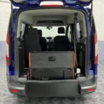 2017 Ford Tourneo Connect wheelchair accessible vehicle rear ramp in the stored position BG17WMK