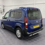 Peugeot Rifter Wheelchair Accessible Vehicle rear three quarter view SF69FWS
