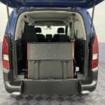 Peugeot Rifter Horizon rear wheelchair ramp in the stored position SF69 FWS