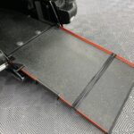 Rear ramp fitted to Peugeot Rifter Horizon in the deployed position SF69 FWS