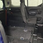 Peugeot Rifter Rear Wheelchair Area and lowered rear floor section and single rear seat SF69FWS